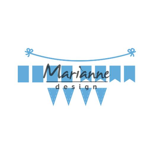 MARIANNE DESIGN CREATABLES - Bunting / Banners