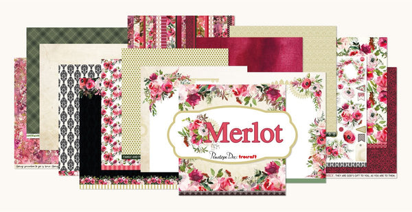 PENELOPE DEE Merlot | Paper Pack 12x12
