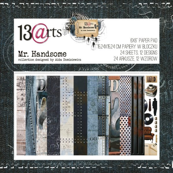 13@RTS Paper Pack | Mr Handsome | 6x6