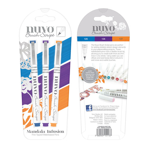 NUVO Brush Script Pens