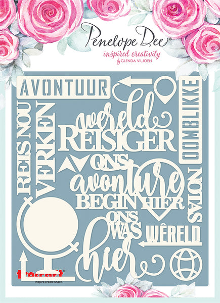 PENELOPE DEE Wanderlust - Word Sentiments - Afrikaans