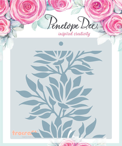 PENELOPE DEE Stencil | Christmas Story | Christmas Floral