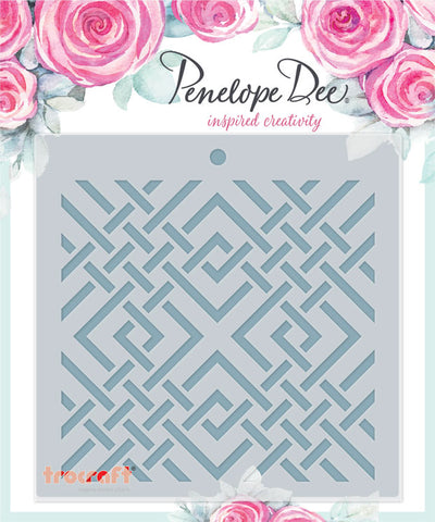 PENELOPE DEE Stencil | Artisan Stencil