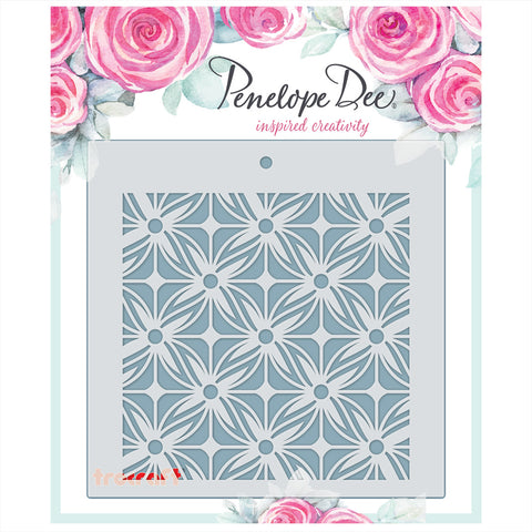 PENELOPE DEE Soiree | Stencil | Starburst Floral