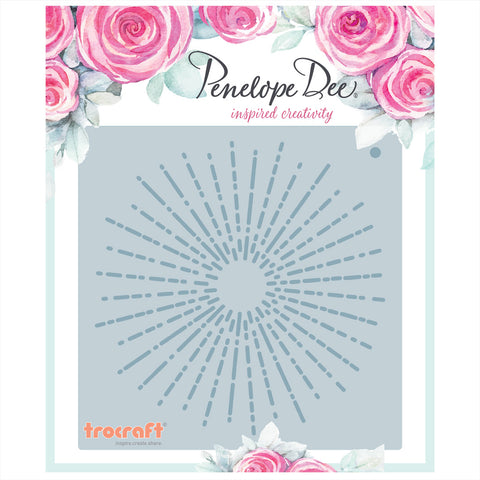PENELOPE DEE Sunkissed | Stencil | Ray of Sunshine