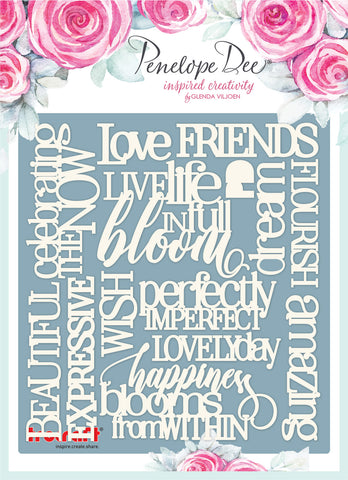 PENELOPE DEE Fleure - Word Sentiments - English