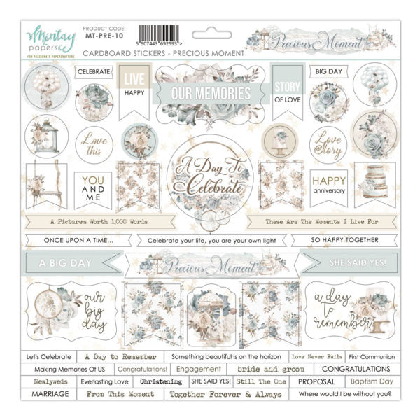 MINTAY Chipboard Stickers | Precious Moments 12 x 12