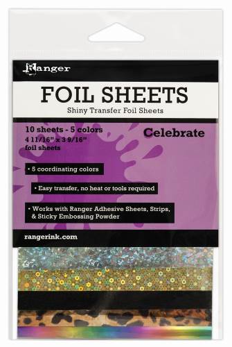 RANGER Foil Sheets | Celebrate