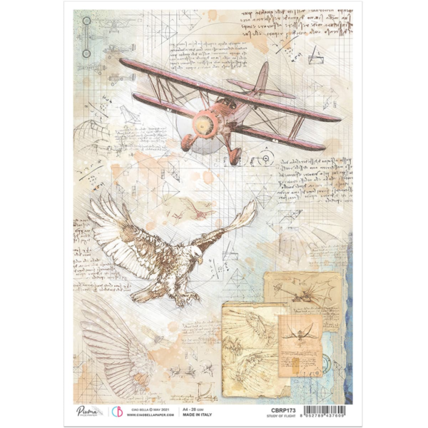 CIAO BELLA Rice Paper | Study of Flight