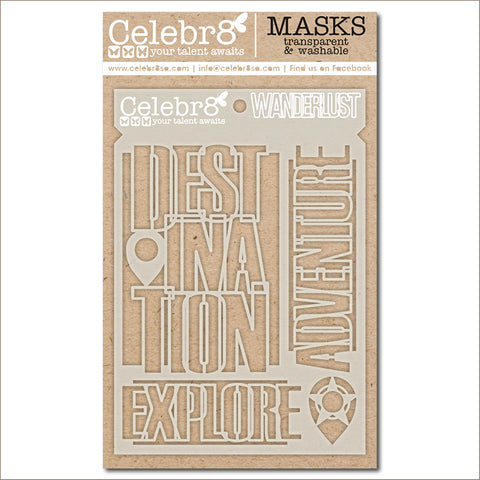 CELEBR8  MASK | Wanderlust