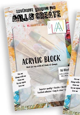 AALL & CREATE Acrylic Block | A6