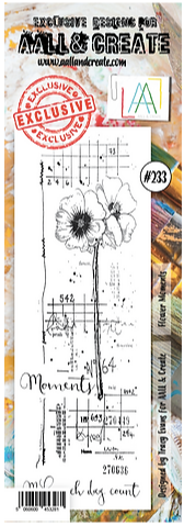 AALL & CREATE Stamp | #233 | Flower Moments