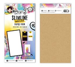 STUDIOLIGHT Art by Marlene | Mixed-Up Collection | Slimline Double-Layer Paper Pack