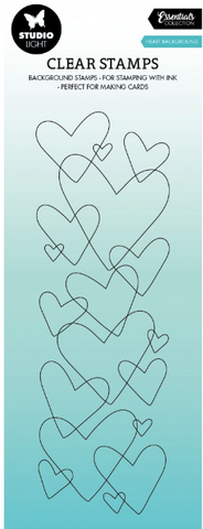 STUDIOLIGHT Essentials | Stamp | Heart Background