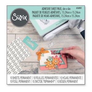 SIZZIX Adhesive Sheet Pack