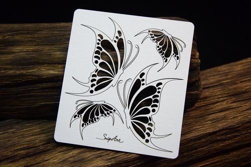 SNIPART Butterflies 1 | Chipboard