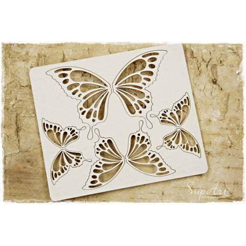 SNIPART Butterflies 3 | Chipboard