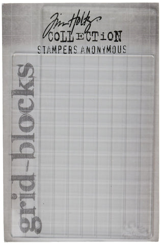 STAMPERS ANONYMOUS - Tim Holtz Collection - Grid Blocks
