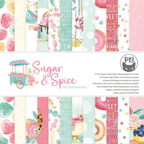 P13 Paper Pack | Sugar and Spice | 12x12