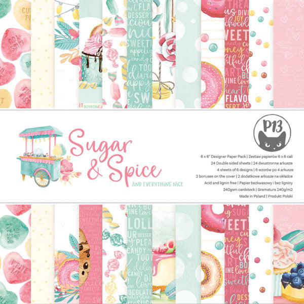 P13 Paper Pack | Sugar and Spice | 6X6
