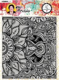 STUDIOLIGHT Art By Marlene | Texture Plate Stamp | BM04