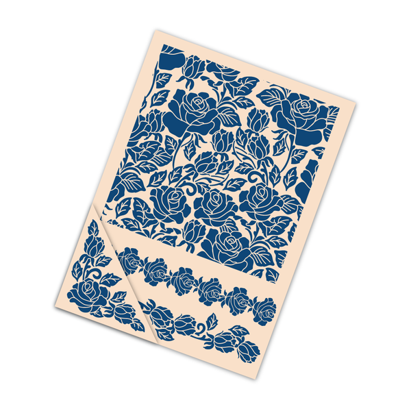 TATTERED LACE Embossing Folders - Floral