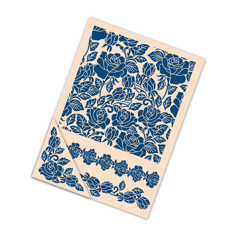 TATTERED LACE Embossing Folders - Floral
