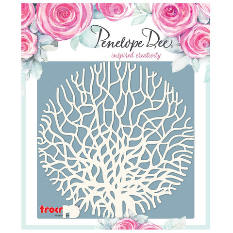 PENELOPE DEE Tidal Florals | Embellishment | White Coral