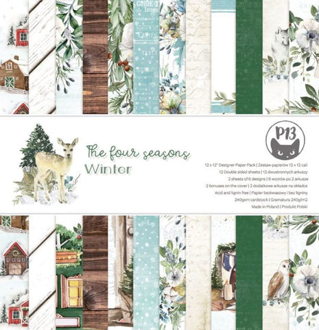 P13 Paper Pack | The Four Seasons | Winter | 12x12