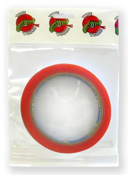 TAPE WORMZ | Red Double-sided High Tack Tape