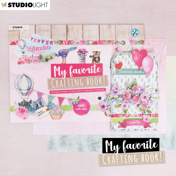 STUDIOLIGHT| My Favorite Crafting Book | Watercolor Stories