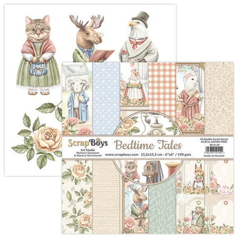 SCRAPBOYS Bedtime Tales | 6x6 Paper Pad