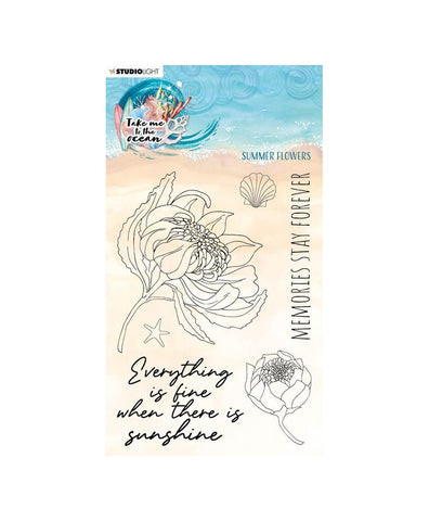 STUDIOLIGHT Take Me To the Ocean | Stamp219 | Summer Flowers