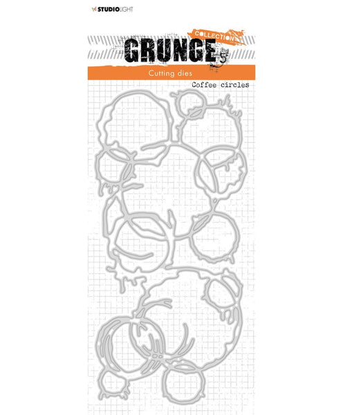 STUDIOLIGHT Grunge Collection | Coffee Circles | Cutting Die