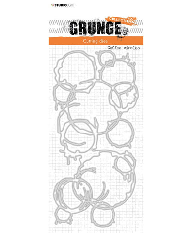 STUDIOLIGHT Grunge Collection | Coffee Circles | Cutting Die