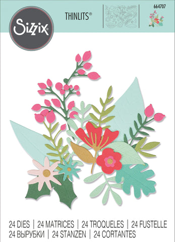 SIZZIX Thinlits | Floral Abundance