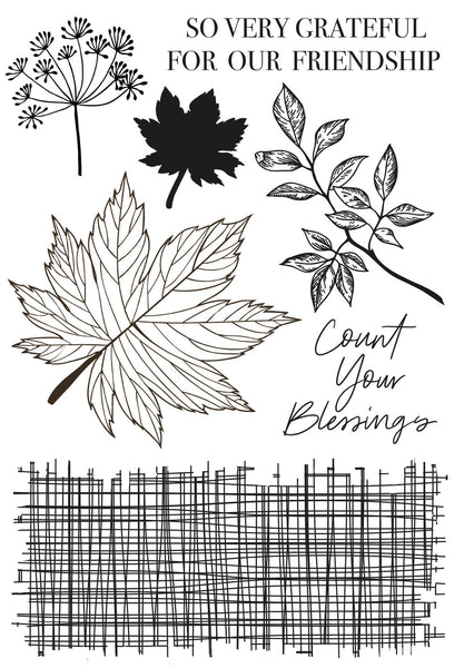 KAISERCRAFT Fallen Leaves | Stamp set