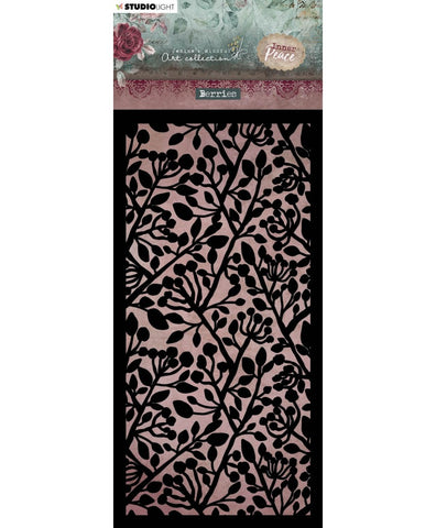 STUDIOLIGHT | Jenine's Mindful Art Mask | Slimline Berries | Inner Peace