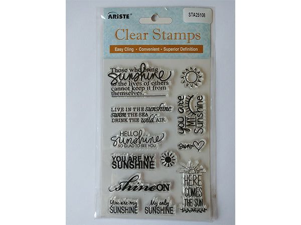 KCRAFT Clear Stamp | Sushine