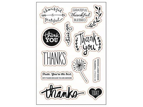 KCRAFT Clear Stamp | Thank You