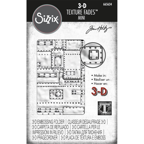 SIZZIX Mini 3D Texture Fades | Various