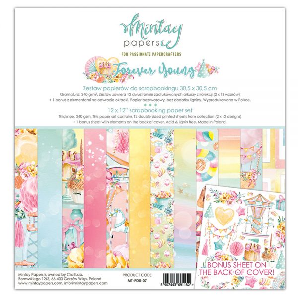 MINTAY Paper Pack | Forever Young 12 x 12