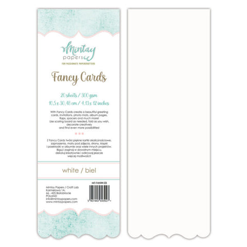 MINTAY Fancy Cards | White03