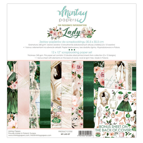 MINTAY Paper Pack | Lady  12 x 12
