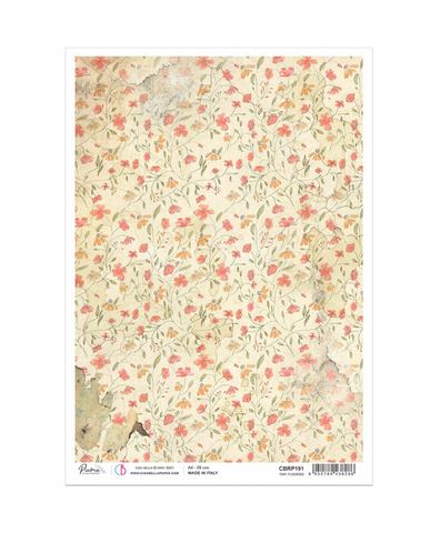 CIAO BELLA Rice Paper | Tiny Flowers