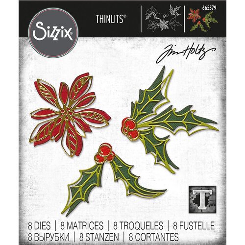 SIZZIX Thinlits | Tim Holtz | Seasonal Sketch