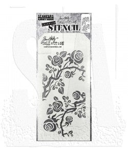 STAMPERS ANONYMOUS Tim Holtz | Layering Stencil | Thorned