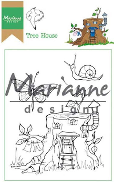 MARIANNE DESIGN Stamp - Tree House